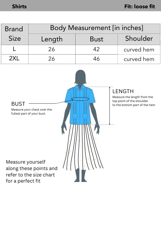 Striped rayon shirt for women