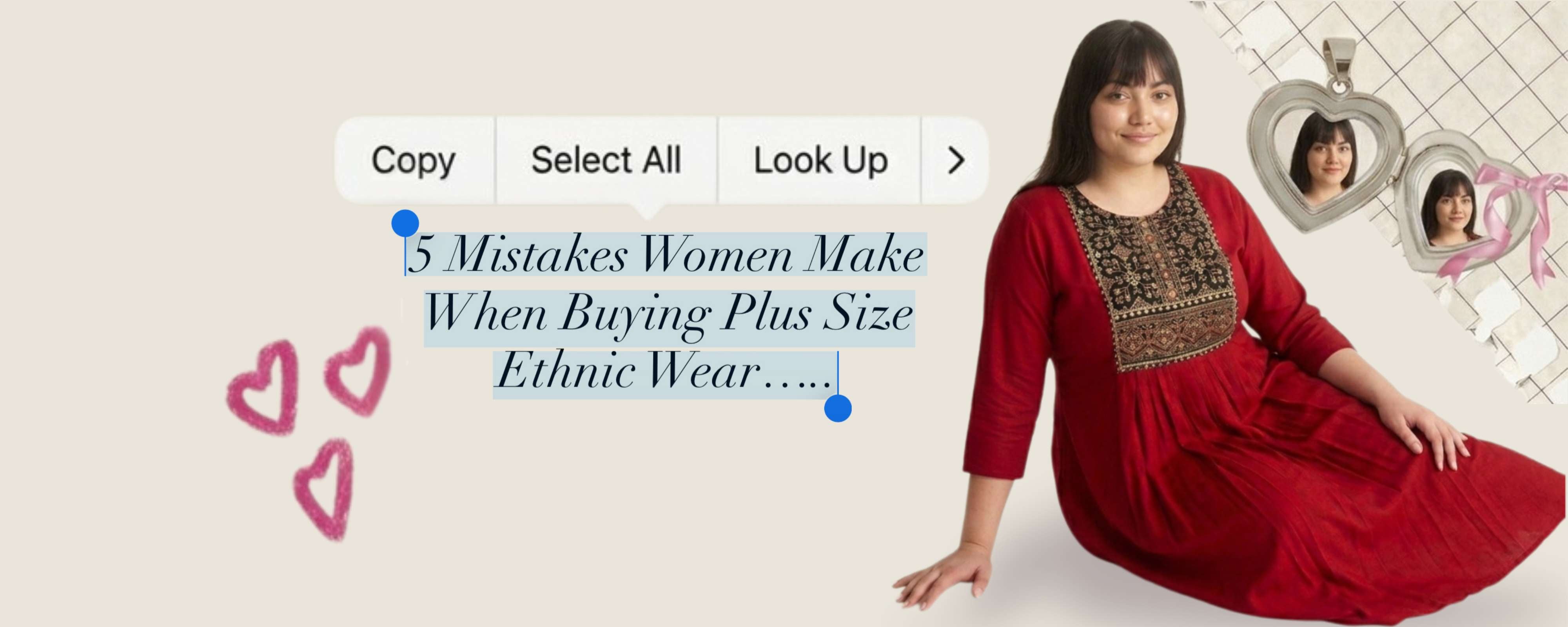 5 Mistakes Women Make When Buying Plus-Size Ethnic Wear And exactly how to fix each one