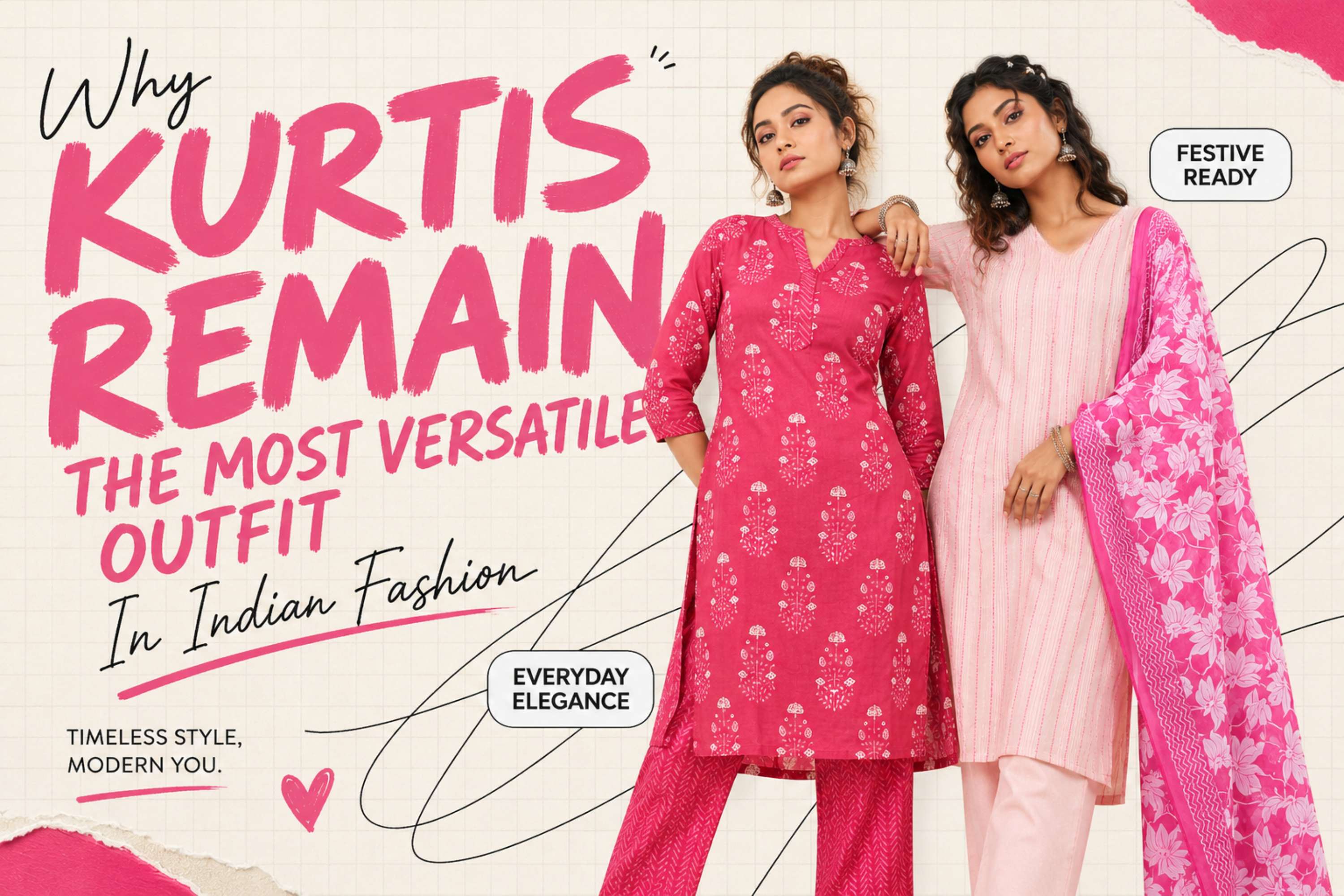 Why Kurtis Remain the Most Versatile Outfit in Indian Fashion
