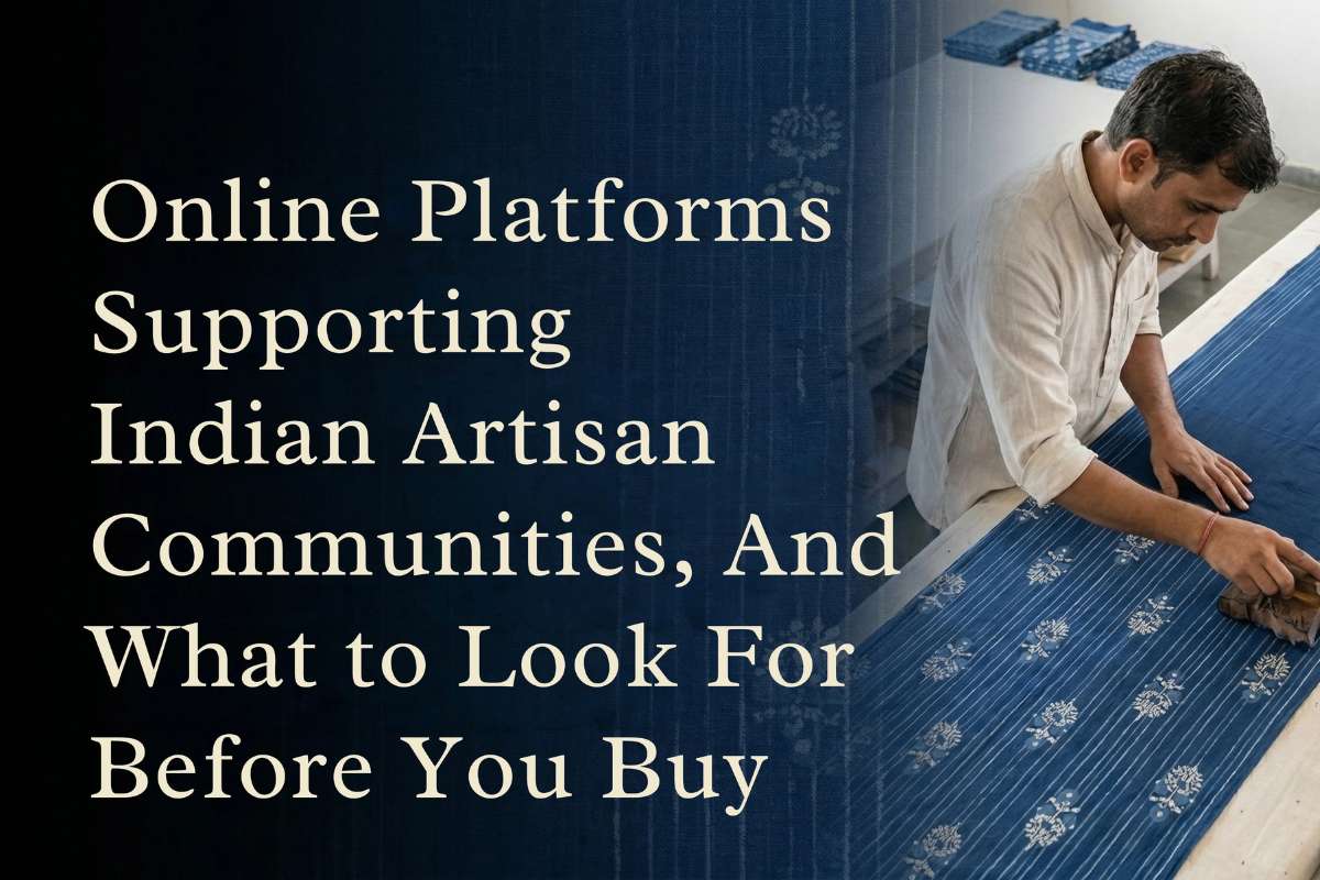 Online Platforms Supporting Indian Artisan Communities, And What to Look For Before You Buy