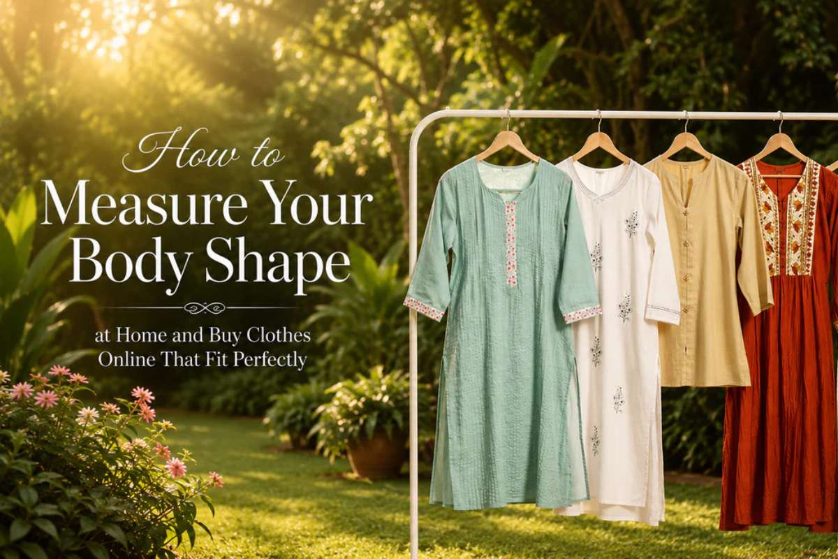How to Measure Your Body Shape at Home and Buy Clothes Online That Fit Perfectly
