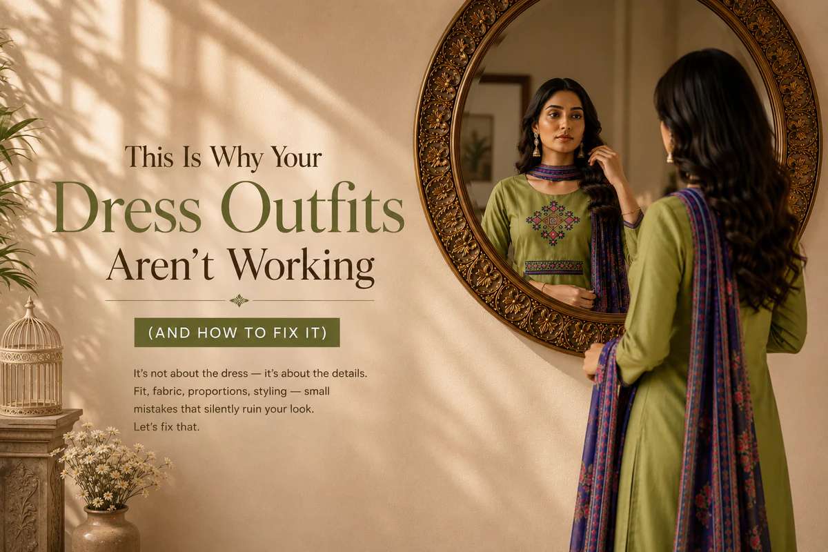 This is why your dress outift aren't working 